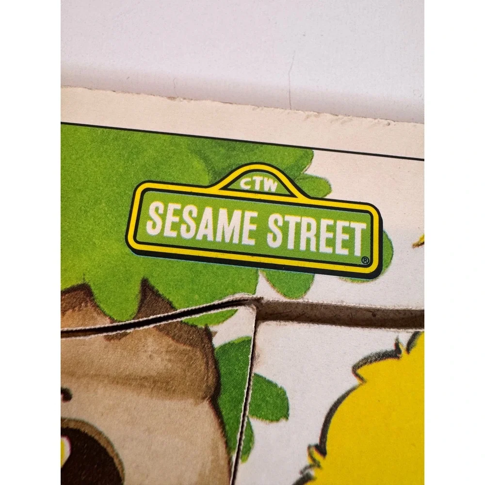 VTG 1994 Playskool Sesame Street Letter B‎ Wooden Puzzle Learning Series 9 Piece